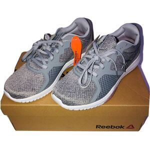 Reebok Women Flexagon Force Size 6 Gray EF8941 Training Shoes Memory Tech NIB